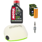 HUSQVARNA FC 250 350 2016-2022 olej+filtry+świeca