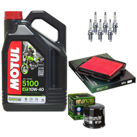 HONDA GL 1800 GOLD-WING 2001-2017 olej+filtry+świece-103836