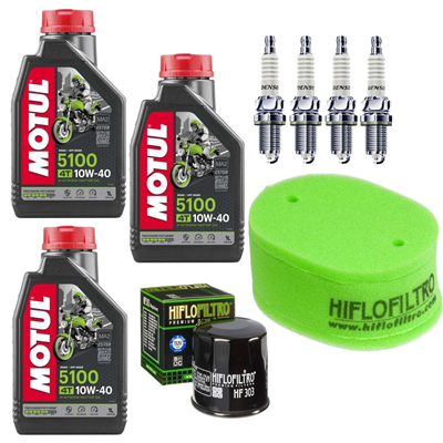 KAWASAKI VN-15 VN 1500 VULCAN 1987-1995 Vulcan 88 olej+filtry+świece-103839