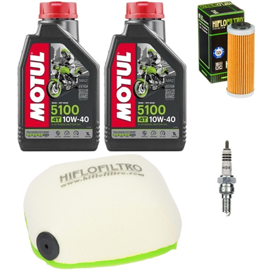 HUSQVARNA FE 501 2017-2022 FE 501 S 2020-2022 olej+filtry+świeca-103842