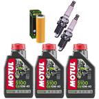 KTM 950 ADVENTURE SUPER-MOTO 03- olej+filtr+świece