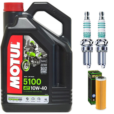 KTM 990 ADVENTURE SM SUPER-DUKE olej+filtr+świece-55655