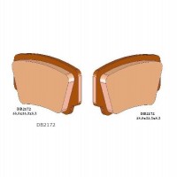 DELTA BRAKING DB2172QD-D KLOCKI HAMULCOWE FA463-68875