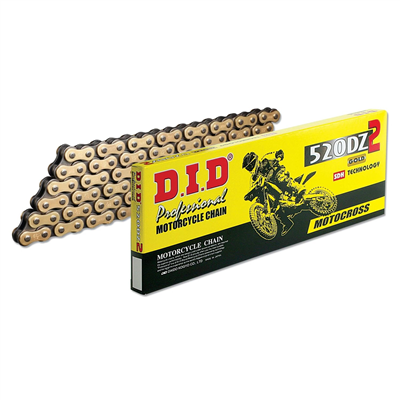 ZŁOTY ŁAŃCUCH NAPĘDOWY DID520DZ2 G&B 96 OGNIW-72008