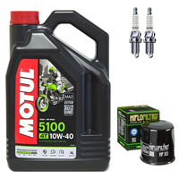 HONDA CBF 500 2004-2008 ABS (PC39) olej+filtr+świece-104003