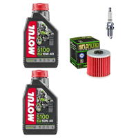 KAWASAKI KLR 650 E CAMO TRAVELER ADVENTURE S 2011- olej+filtr+świeca-104004