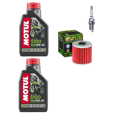 KAWASAKI KLR 650 E CAMO TRAVELER ADVENTURE S 2011- olej+filtr+świeca-104004