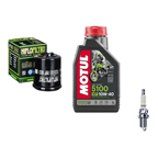 DERBI BOULEVARD 125 150 08-15 olej+filtr+świeca
