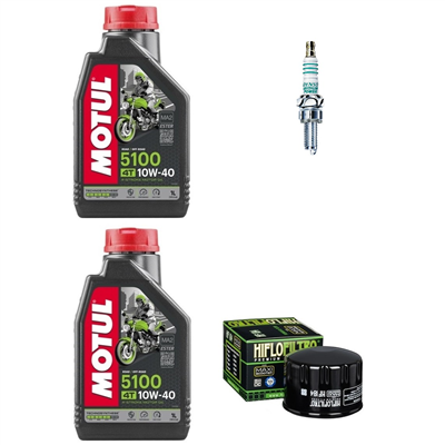 GILERA 500 FUOCO / LT 2007-2017 olej+filtr+świeca-104060