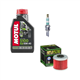 HM MOTO 250 CRE-F CRM-F X IE 4T 2007-2008 olej+filtr+świeca-104064