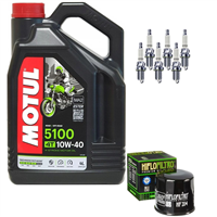 HONDA GL 1800 GOLD-WING 2001-2017 olej+filtr+świece-104091