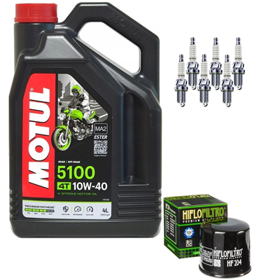 HONDA GL 1800 GOLD-WING 2001-2017 olej+filtr+świece-104091