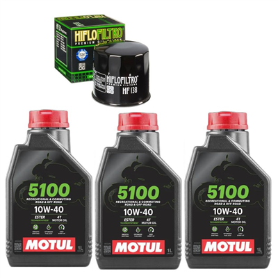 SUZUKI DL 1000 V-STROM 2002-2012 olej+filtr-104389