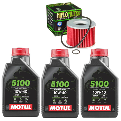 KAWASAKI GPZ 900 R NINJA (ZX900A) 1984-1996 olej+filtr-104390