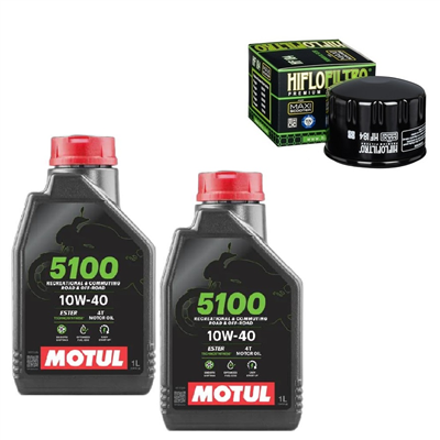 APRILIA 400 ATLANTIC SPRINT 2006-2009 olej+filtr-104435