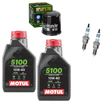 KAWASAKI Z 650 2017-2024 Z650 S RS (ER650) olej filtr świece-104807