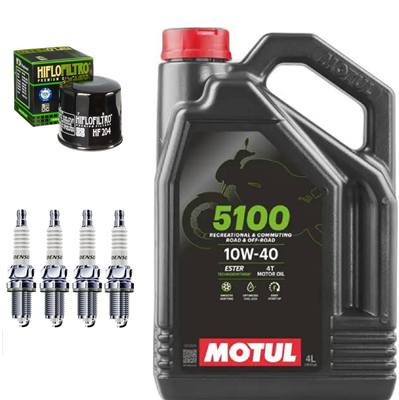 KAWASAKI Z750 ZR 750 2004-2006 S 2005-2006 olej filtr świece-104816