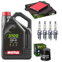 HONDA NT 650 V DEAUVILLE 1998-2005 olej filtry świece-104729