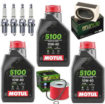 KAWASAKI Z550 GT 550 1987-2001 olej filtry świece-104730