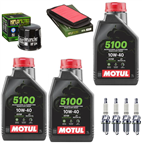 YAMAHA FZ6 600 FAZER 2007-2010 olej filtry świece