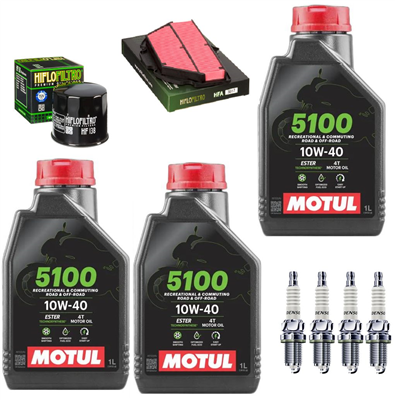 SUZUKI GSX-R 750 2006-2007 olej filtry świece-104736