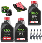 SUZUKI GSX-R 750 2006-2007 olej filtry świece