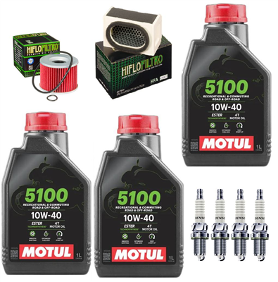 KAWASAKI ZR 550 B ZEPHYR 1991-2000 olej filtry świece-104738