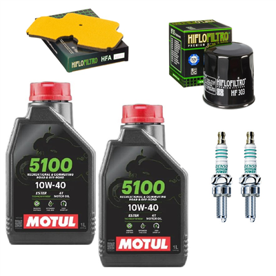 KAWASAKI KLE 650 VERSYS 2008-2014 CITY TOURER 2011 olej filtry świece-104740