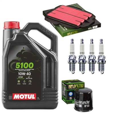 HONDA VFR 800 (RC46) 1998-2001 F1 Interceptor olej filtry świece-104747