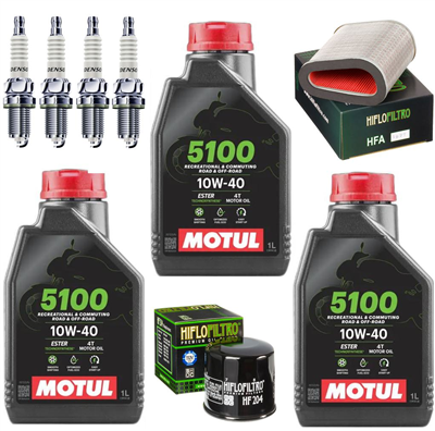 HONDA CBF 1000 2006-2010 F / LTD ED. / TRAVEL olej filtry świece-104752