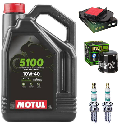 HONDA VTR 1000 F FIRE-STORM 2003- (Superhawk USA) olej filtry świece-104754