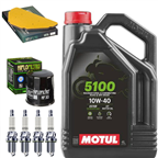 KAWASAKI ZX 600 ZX6-R NINJA 1995-1997 olej filtry świece