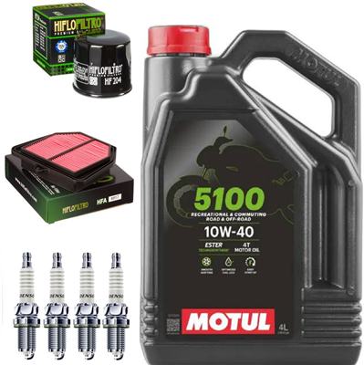 YAMAHA FZ-1 1000 FAZER N S 2006-2015 NA SA 2008-2015 olej filtry świece-104765