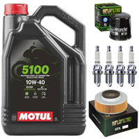 KAWASAKI VN 1500 VULCAN CLASSIC TOURER Fi 1998-1999 olej filtry świece-104769