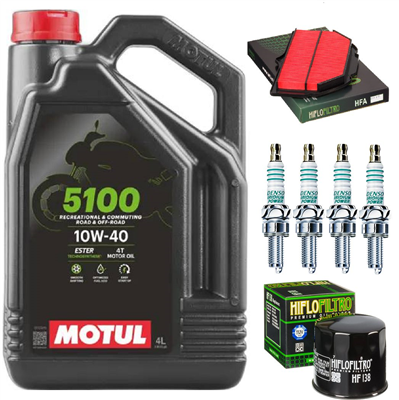 SUZUKI GSX-R 1000 2007-2008 olej filtry świece-104770