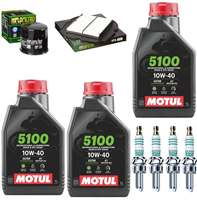 SUZUKI SFV 650 GLADIUS 2009-2015 olej filtry świece-104771