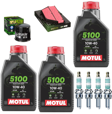 SUZUKI GSX-R 750 2008-2010 olej filtry świece-104772