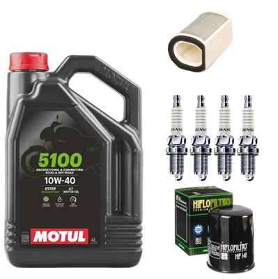 YAMAHA FJR 1300 A 2001-2012 AE 09-10 AS 06-11 olej filtry świece-104778