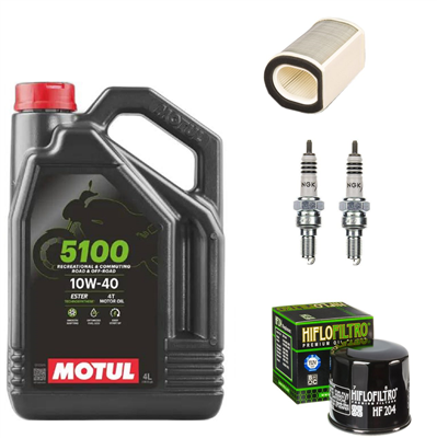 YAMAHA XVS 1300 A MIDNIGHT-STAR 2014-2015 olej filtry świece-104779