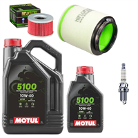 HONDA TRX 500 FPA Fourtrax Rubicon GPScape EPS 2009-2014 olej filtry świeca-104783