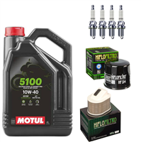 KAWASAKI Z750 ZR 750 2004-2006 S 2005-2006 olej filtry świece-104789