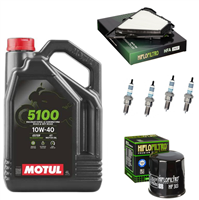 KAWASAKI ZX1000 ZX-10R NINJA 2014-2016 olej filtry świece-104804