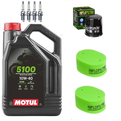 KAWASAKI VN 750 VULCAN 1999-2003 olej filtry świece-104825