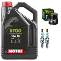 HONDA CB 500 94-03 S SPORT 98-03 CB500 CUP 98-99 olej filtr świece IRYDOWE-104829