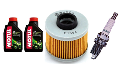 PEUGEOT 125 SATELIS COMPRESSOR 2006-2012 olej filtr świeca-31818