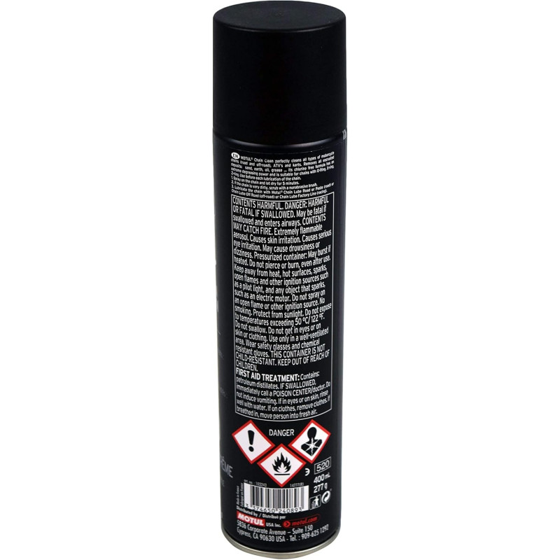 MOTUL C1 CHAIN CLEAN 400ML spray do czyszczenia łańcucha-4284