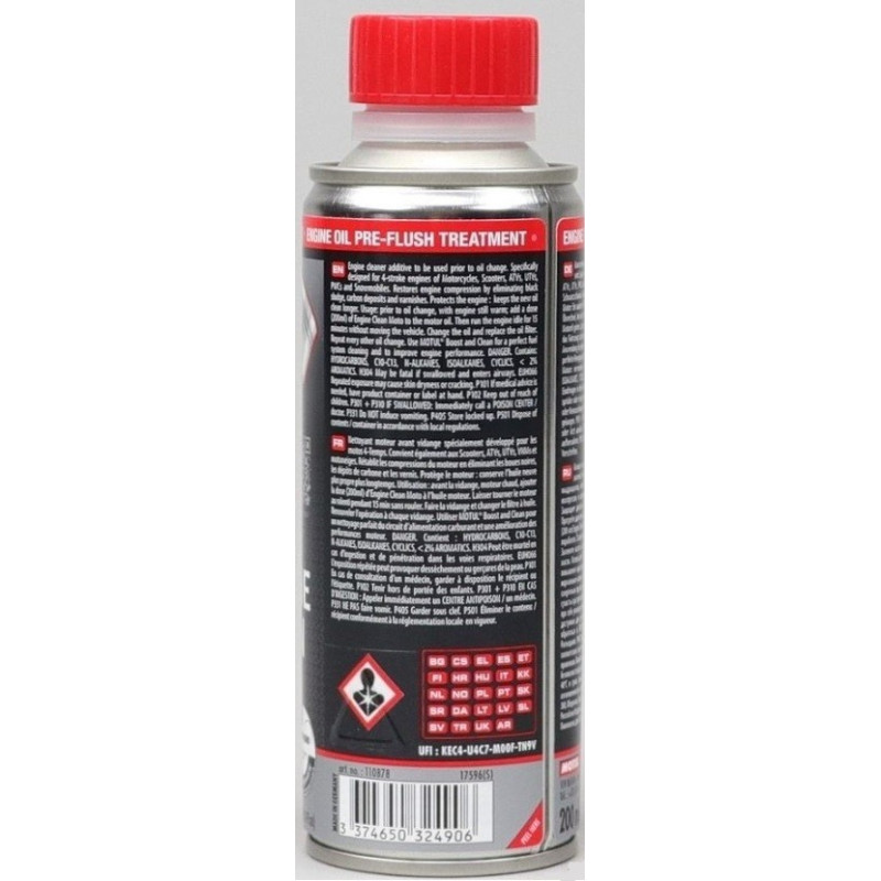 MOTUL ENGINE CLEAN MOTO 200ML preparat do czyszczenia silnika-4626