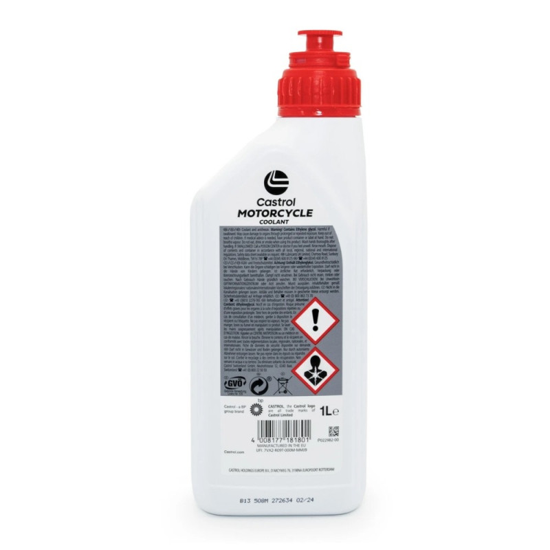 CASTROL MOTORCYCLE COOLANT 1L płyn chłodniczy motocyklowy-102423