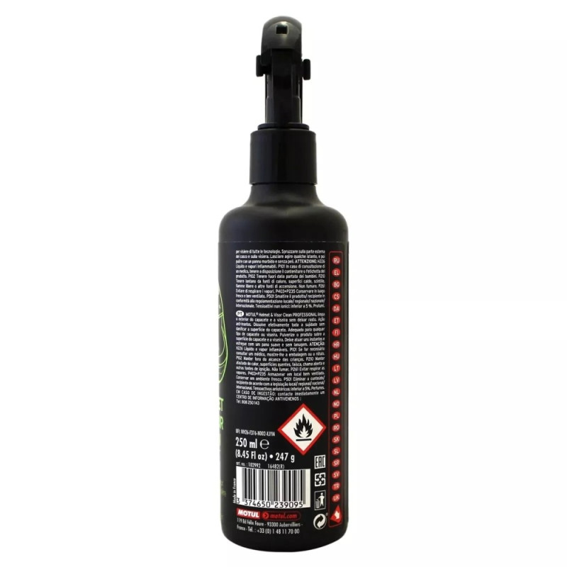 MOTUL HELMET & VISOR CLEAN M1 250ML preparat do czyszczenia kasku i szyby-4397