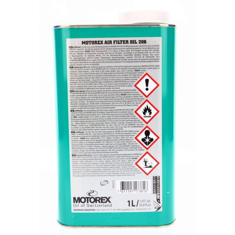 MOTOREX AIR FILTER OIL 206 olej do filtrów powiet-69158